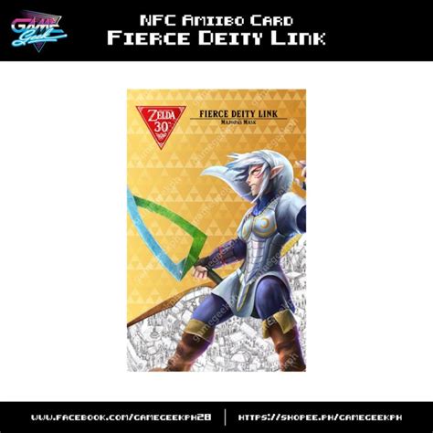 fierce deity amiibo card nfc|amiibo nintendo switch.